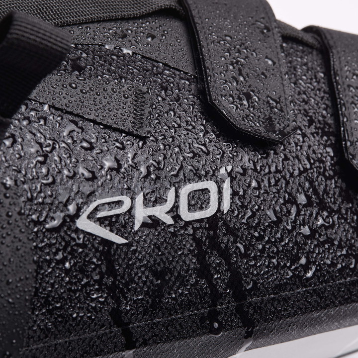 SACOCHE SELLE GRAVEL BIKE PACKING EXPLORER EKOI NOIR 