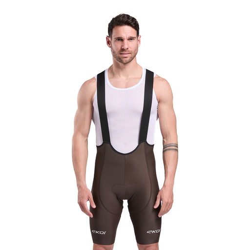EKOI Perf GEL POWER Brown Bib Shorts