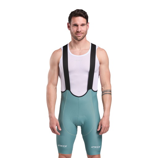 EKOI Perf GEL POWER Mint Bib Shorts