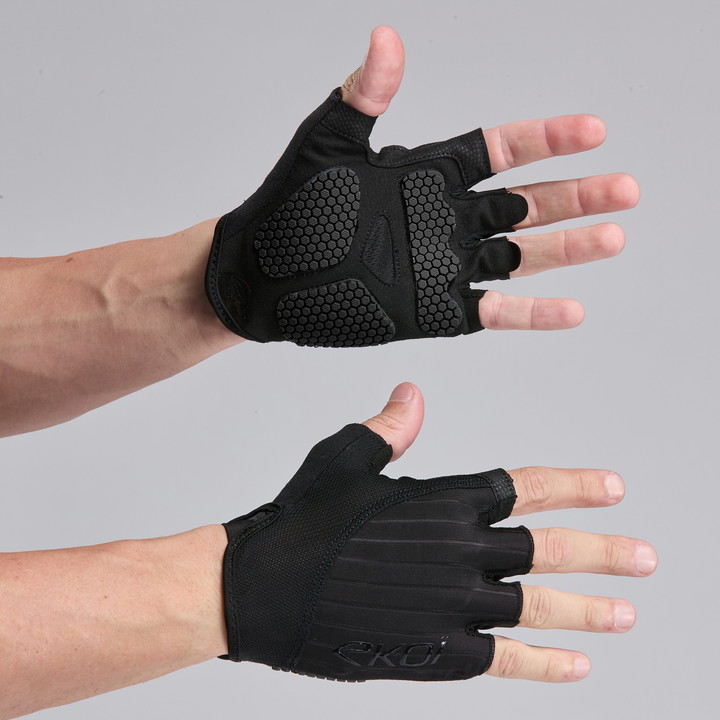 GANTS VELO EKOI PERF GRIP NOIR