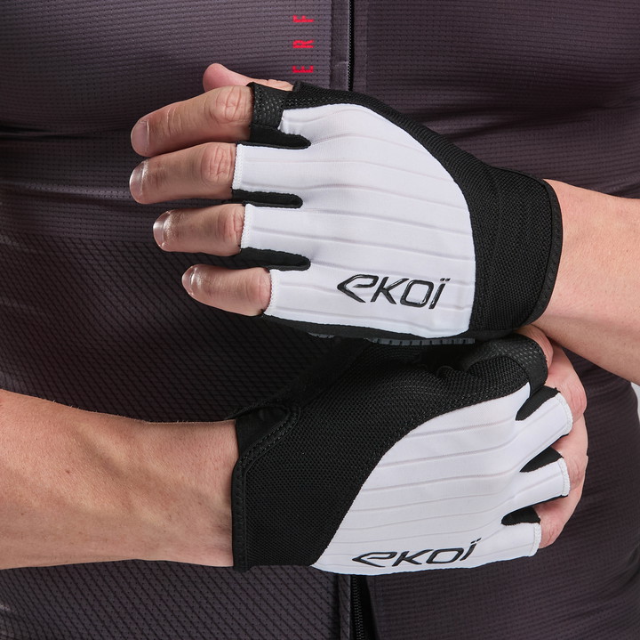 FIETSHANDSCHOENEN EKOI PERF GRIP WIT