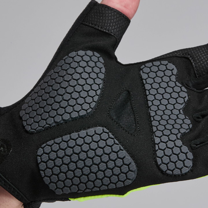FIETSHANDSCHOENEN EKOI PERF GRIP GEEL FLUO