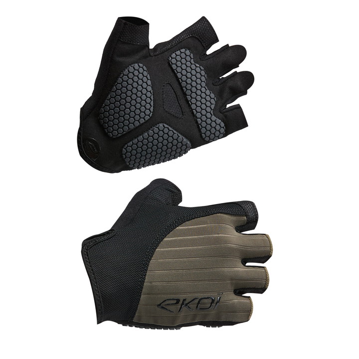 GUANTI CICLISMO EKOI PERF GRIP KAKI