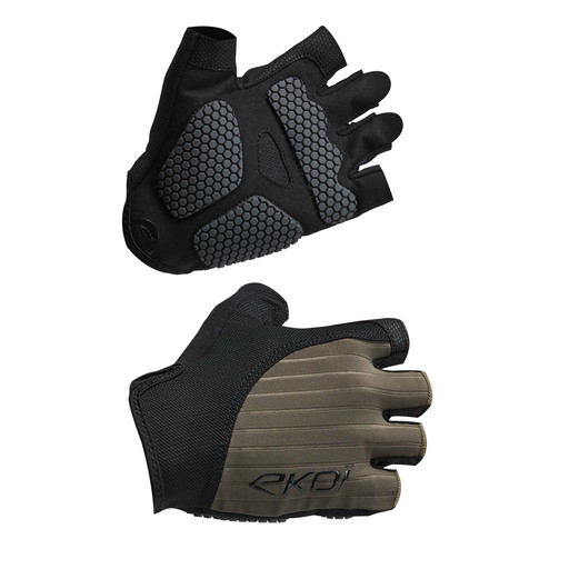CYKLISTICKÉ RUKAVICE EKOI PERF GRIP KAKI