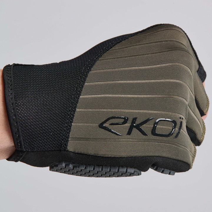 GUANTI CICLISMO EKOI PERF GRIP KAKI