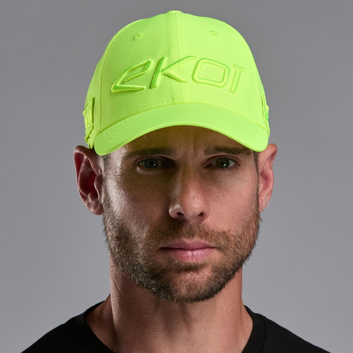 GORRA EKOI PODIO AMARILLO FLUORESCENTE