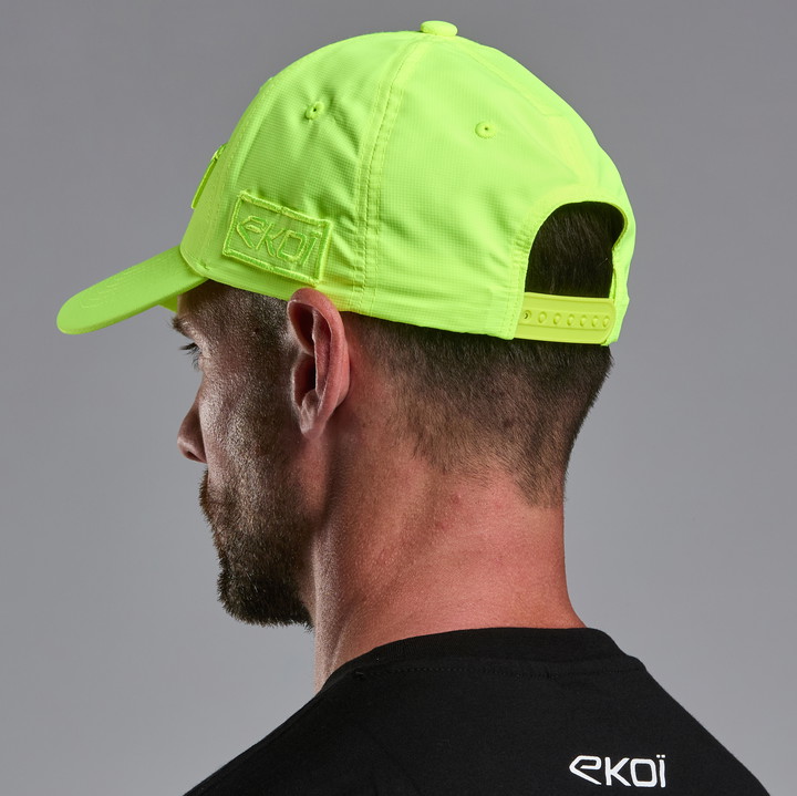 GORRA EKOI PODIO AMARILLO FLUORESCENTE