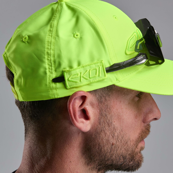 GORRA EKOI PODIO AMARILLO FLUORESCENTE