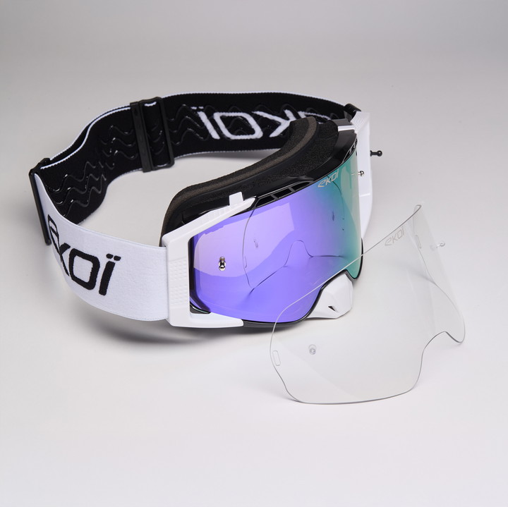 MASQUE EKOI PERF MTB NOIR REVO VIOLET