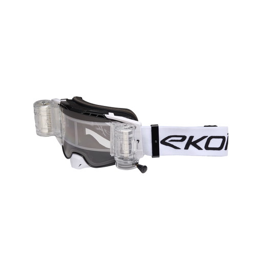 Gogle EKOI Racing MTB Czarne ROLL OFFS