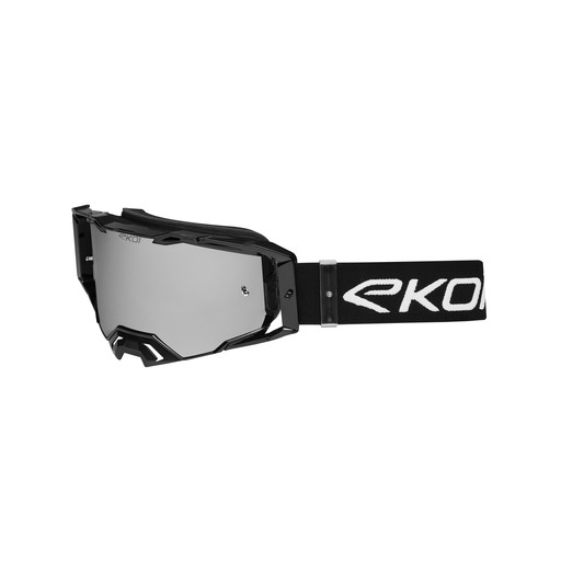 Máscara EKOI Perf MTB Blanco Espejo Plata