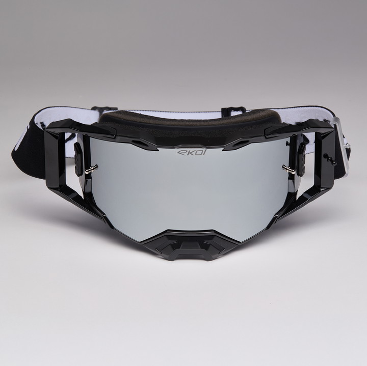 MASQUE EKOI PERF MTB BLANC SILVER