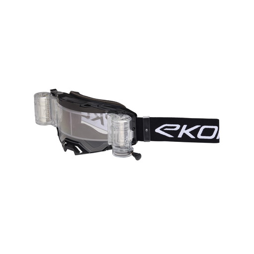 Maschera EKOI Racing MTB Bianco ROLL OFFS