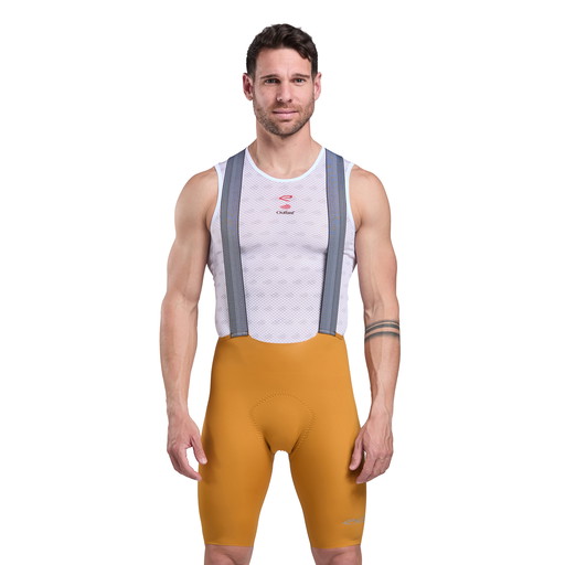 EKOI Racing SUPERSOFT EVO Caramel Bib Shorts