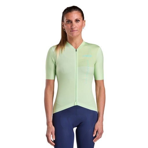 Dames wielershirt EKOI Perf LINEAR Anis