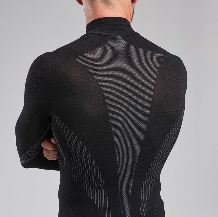 Sous maillot hiver EKOI Perf THERMO Col haut Noir