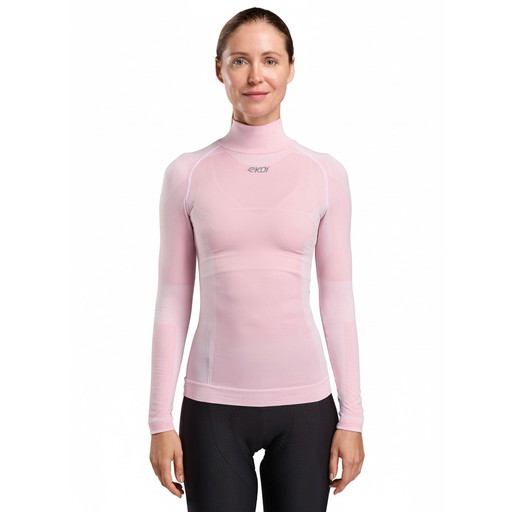 Bajo maillot mujer INVIERNO PERF THERMO CUELLO ALTO ROSA