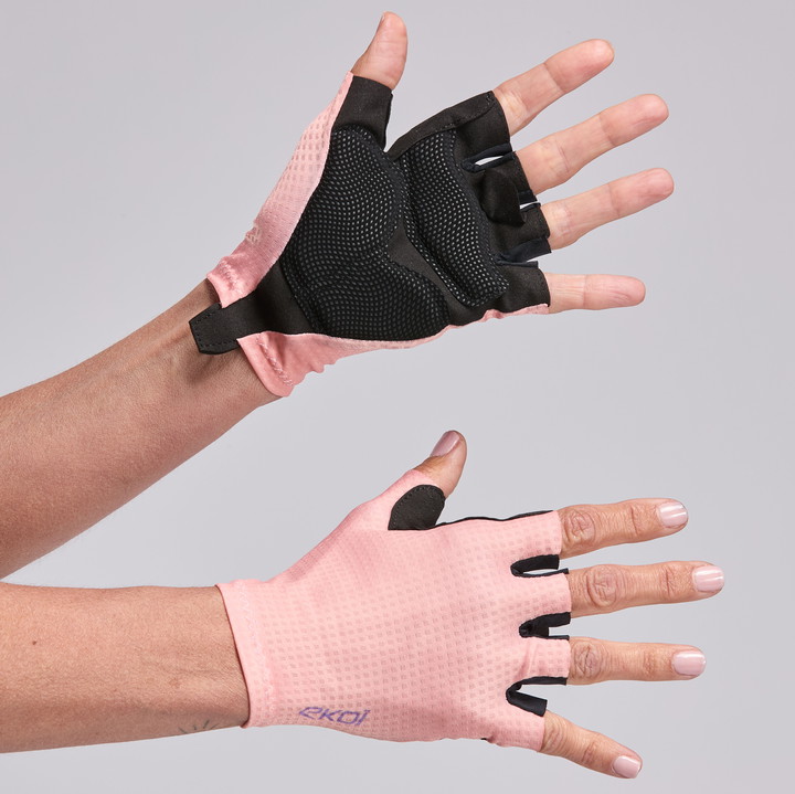 Gants velo femme EKOI PERF CORAIL
