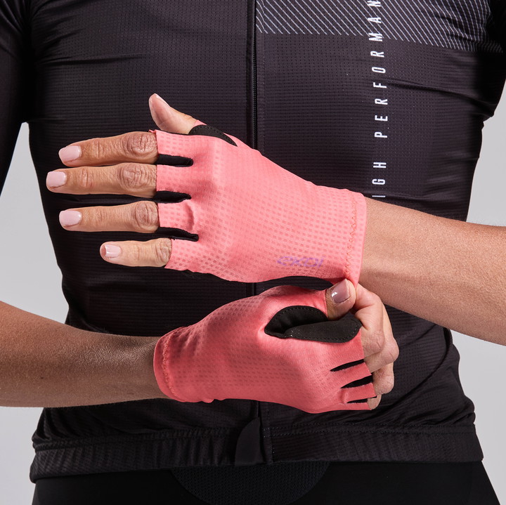 Gants velo femme EKOI PERF ORANGE