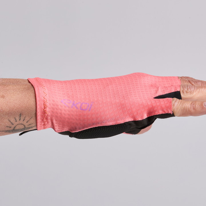 Gants velo femme EKOI PERF ORANGE