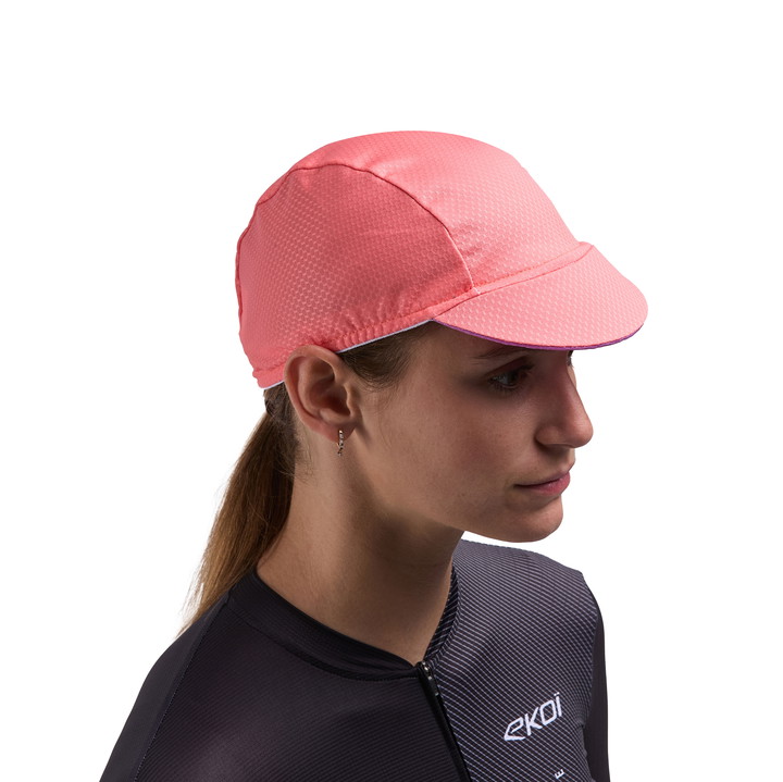 Casquette v四o femme EKOI ORANGE