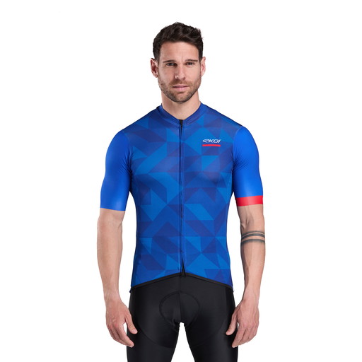 EKOI POLYGON Blue Jersey