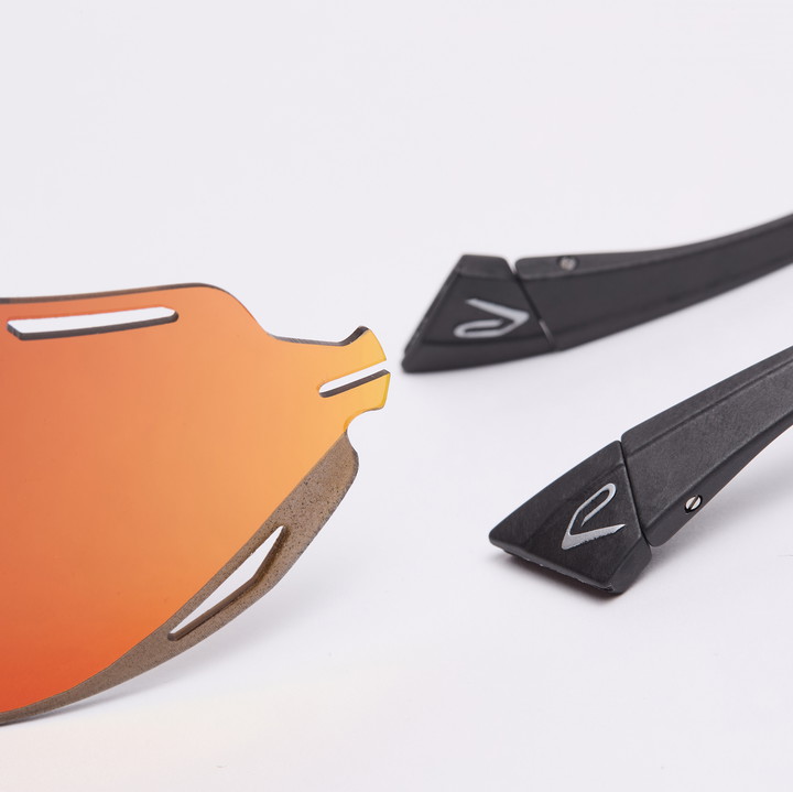 Lunettes EKOI Perf CARBON28 Lite Mirror Red