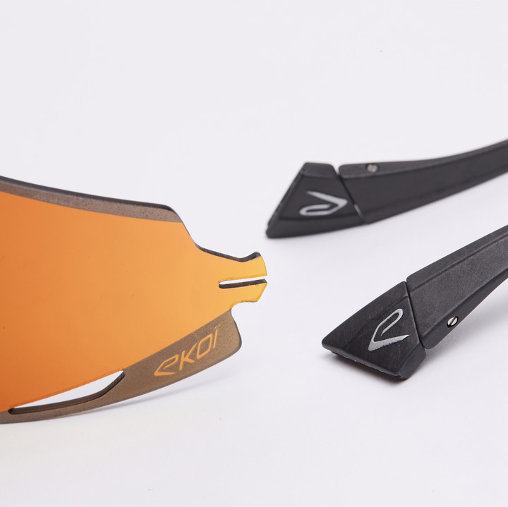 LUNETTES EKOI CARBON 28 INFINITE RED MIRROR