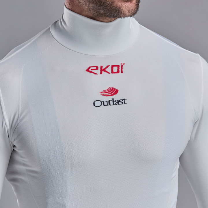 Sous maillot EKOI RACING OUTLAST BLANC
