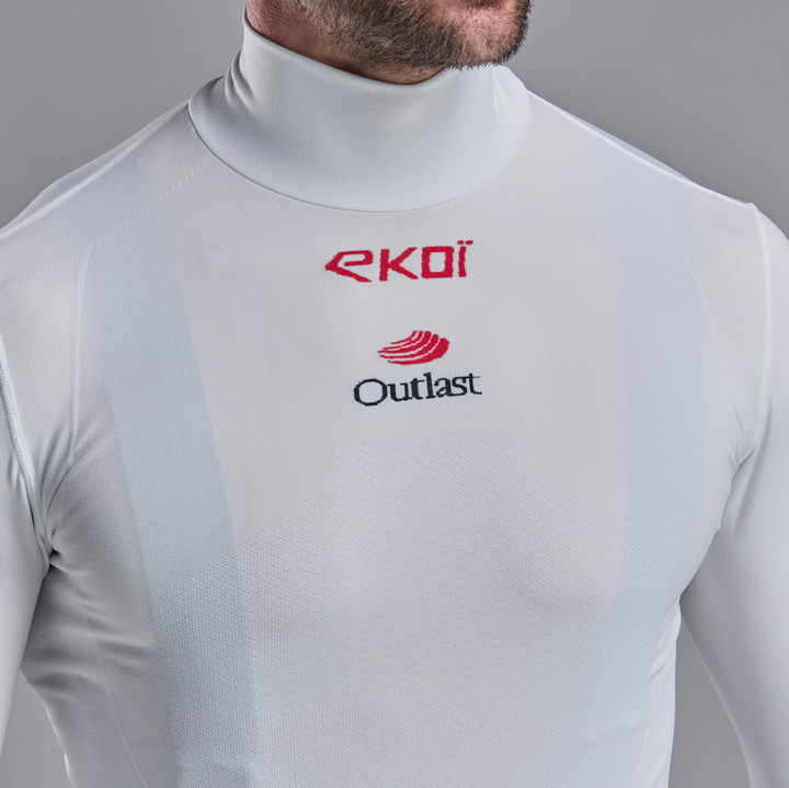 Sous maillot EKOI RACING OUTLAST BLANC