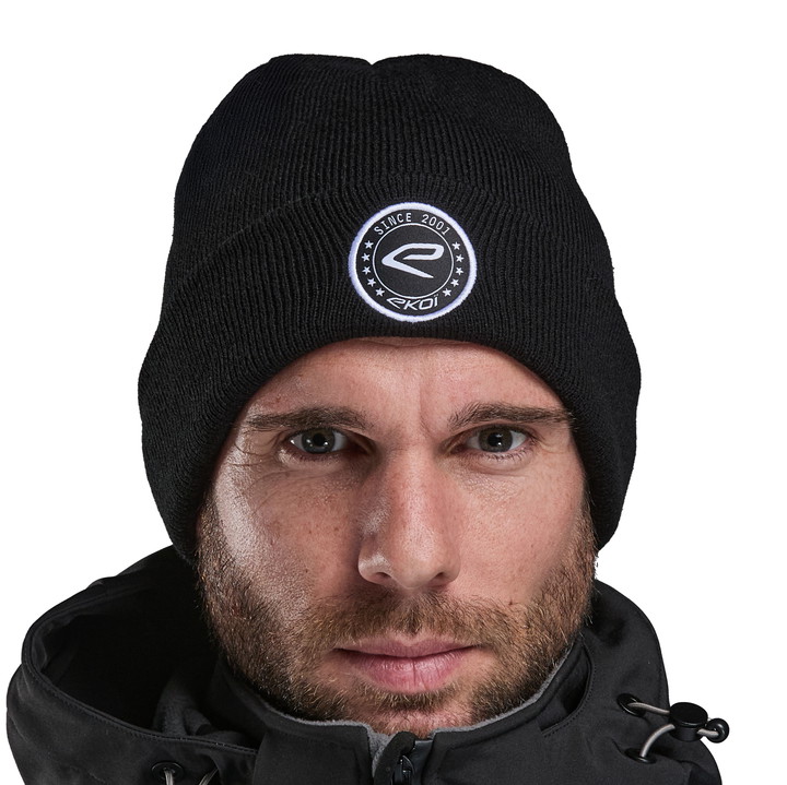 Bonnet hiver EKOI NOIR 