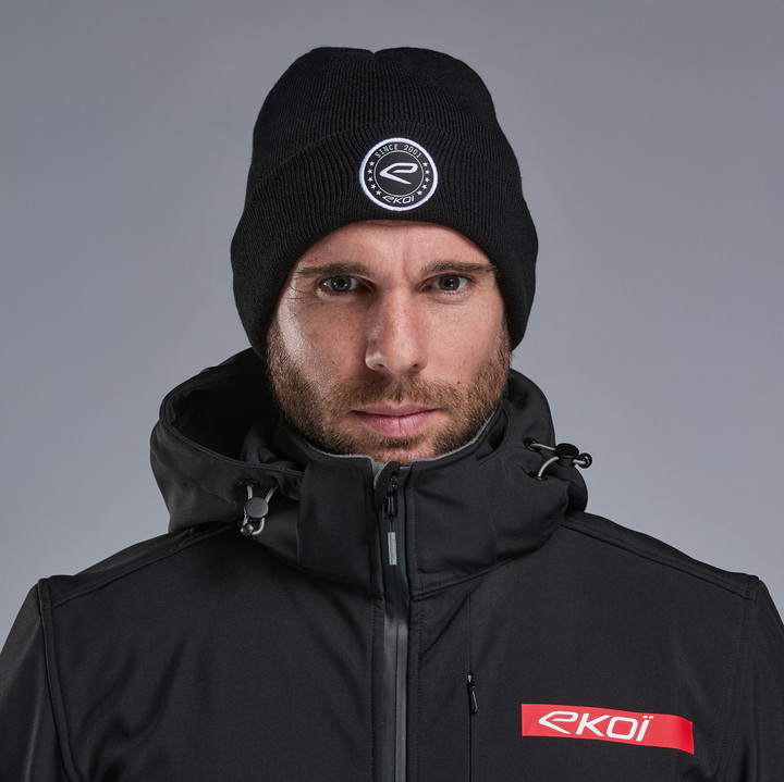 Bonnet hiver EKOI NOIR 
