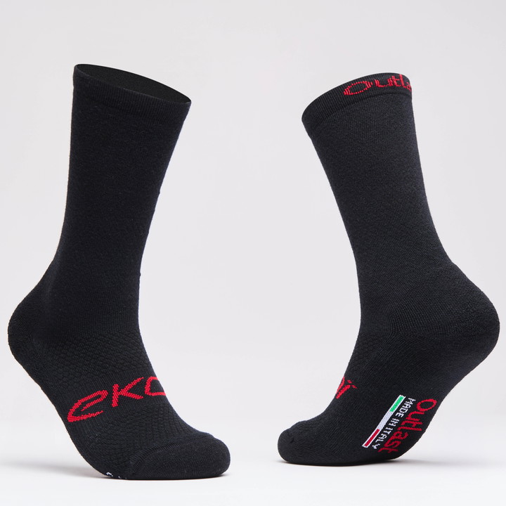 CHAUSSETTE HIVER EKOI RACING OUTLAST 20 CM NOIR