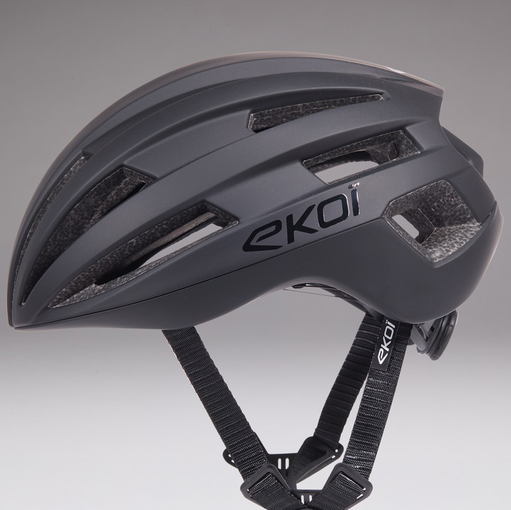 Casque EKOI GARANOIR MATT  ELEGANCE LOGO NOIR