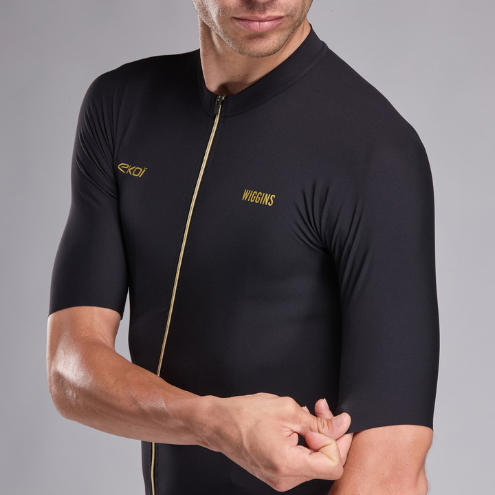 EKOI Racing Trikot BRADLEY WIGGINS Schwarz