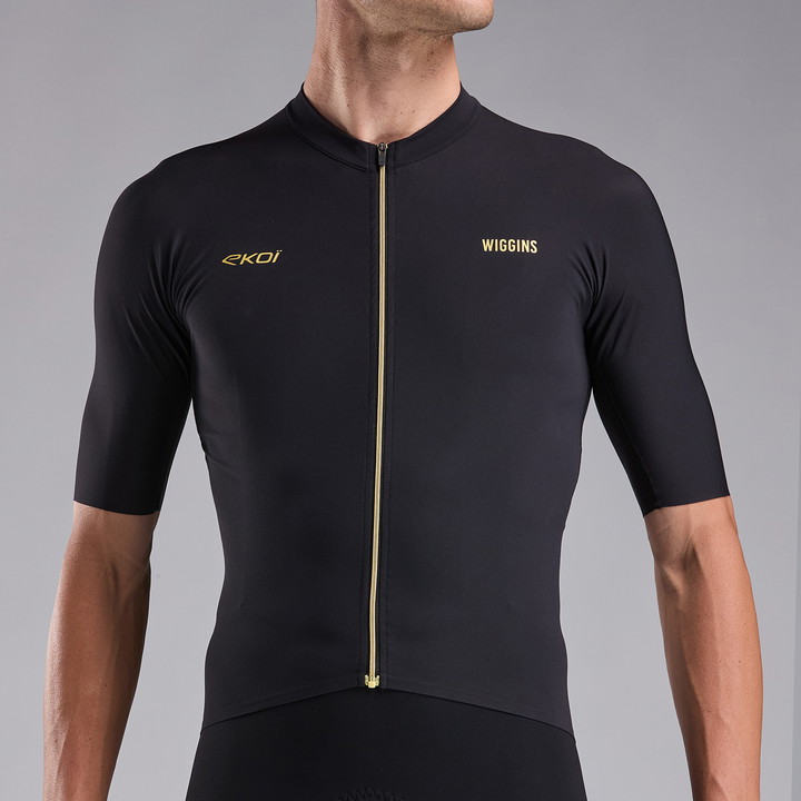 EKOI Racing Trikot BRADLEY WIGGINS Schwarz
