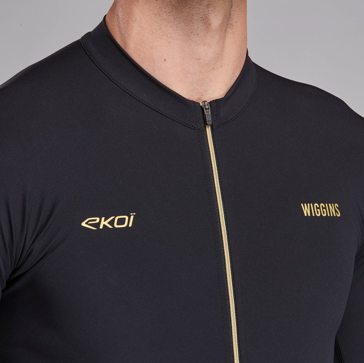 EKOI Racing Trikot BRADLEY WIGGINS Schwarz