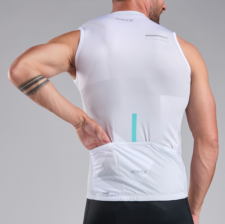 MAILLOT EKOI LIGHT SPEED BLANC