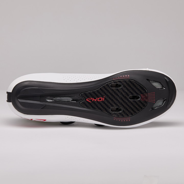 CARBON INSERT WHITE / RED
