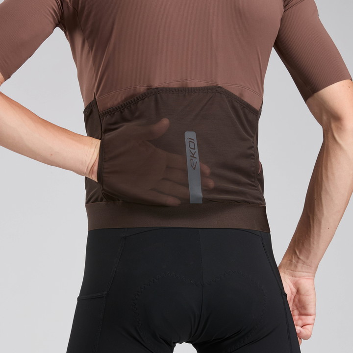 MAILLOT EKOI RACING CARGO HYDRA+700 CHOCOLAT