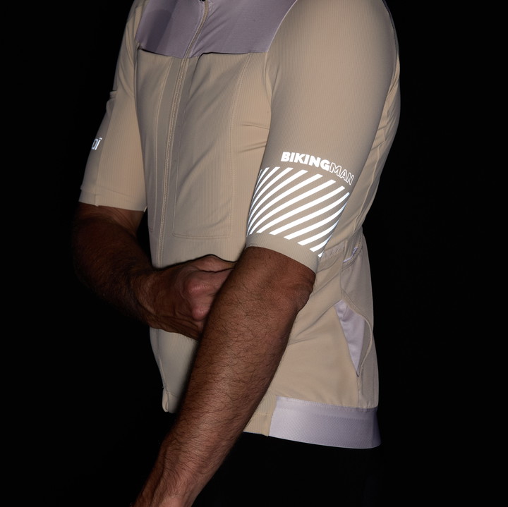 MAILLOT CARGO EKOI RACING BIKINGMAN REFLECTIVE SABLE