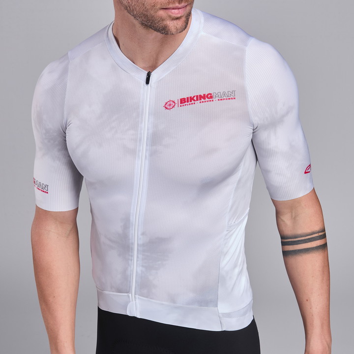 MAILLOT EKOI RACING BIKINGMAN EVO BLANC