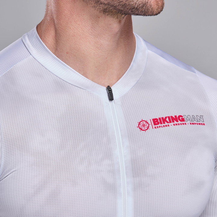 MAILLOT EKOI RACING BIKINGMAN EVO BLANC