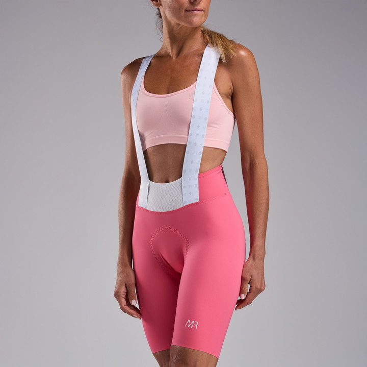 Cuissard femme EKOI Racing MARION ROUSSE Rose