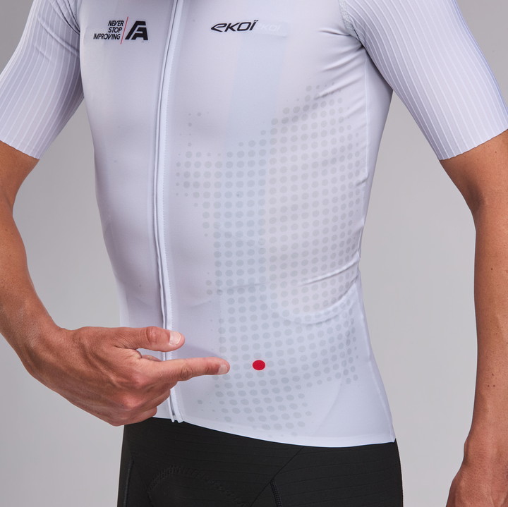 MAILLOT RACING EKOI X FABIO ARU GRIS