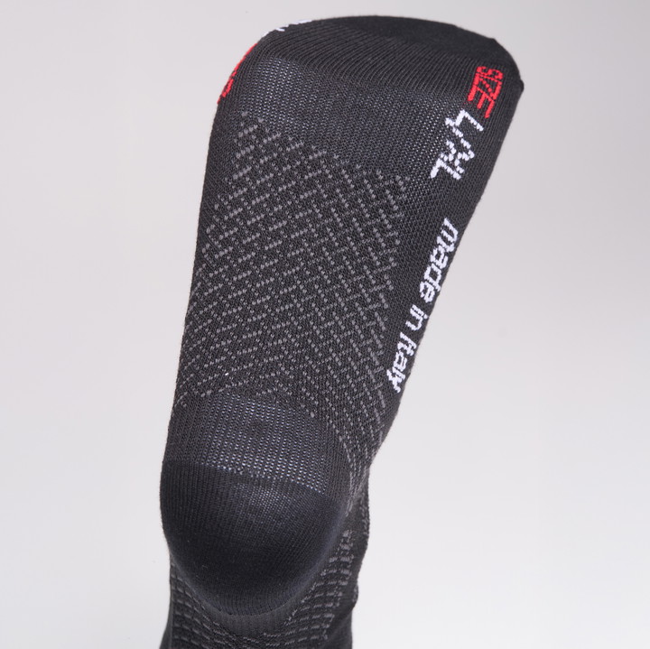 Chaussettes hiver EKOI PERF CARBON FIBER PRIMALOFTｨ 18 cm