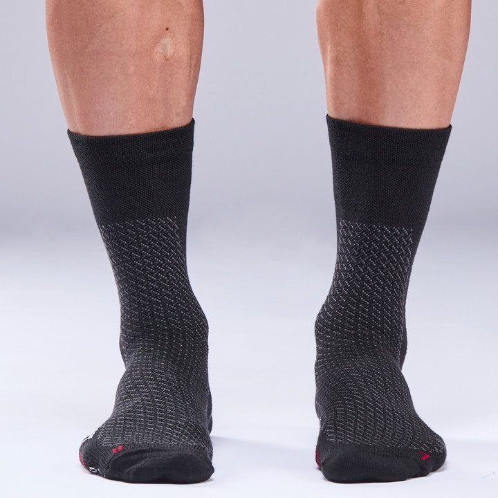 Chaussettes hiver EKOI PERF CARBON FIBER PRIMALOFTｨ 18 cm
