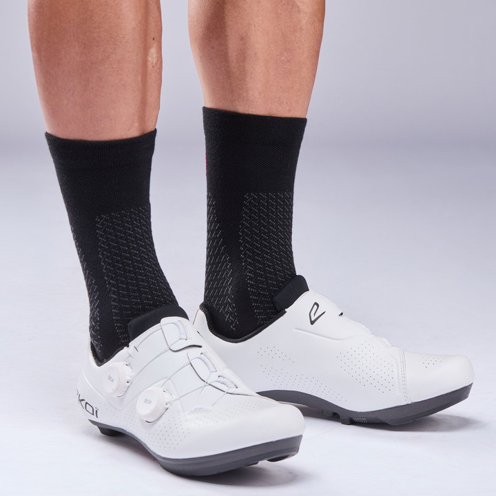 Chaussettes hiver EKOI PERF CARBON FIBER PRIMALOFTｨ 18 cm