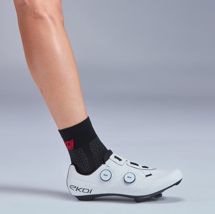 Chaussettes hiver EKOI PERF CARBON FIBER PRIMALOFTｨ 11 cm 