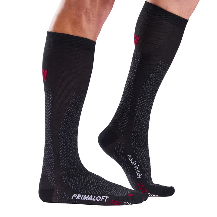 Chaussettes hiver EKOI PERF CARBON FIBER PRIMALOFTｨ 29 cm
